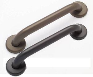 1-1/4" Diameter - Oil Rubbed Bronze Grab Bar - Smooth Finish