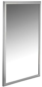ASI Roval 18" x 30" Mirror with Stainless Steel Inter-Lok Frame