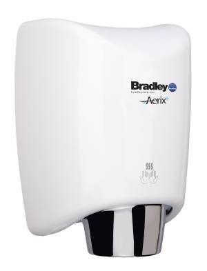 Bradley 2922 Series Surface Mounted Aerix+ Sensor Operated Hand Dryer