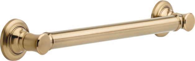 Delta Traditional 1-1/4" x 18" Grab Bar with Champagne Bronze Finish