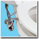 GOBIDET Bidets - Elongated open-front seat with cover. Holds up to 350 lbs.
