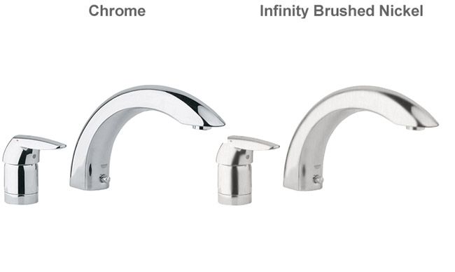 Roman tub filler, 32 337