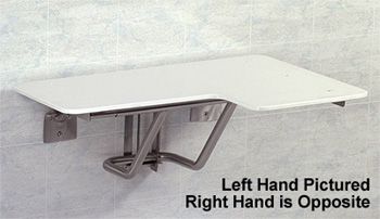 High Density Fold Down Polyethelene Shower Seats