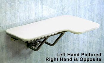 Padded  Fold-Down Shower Seat