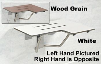 Phenolic Fold-Down Shower Seat