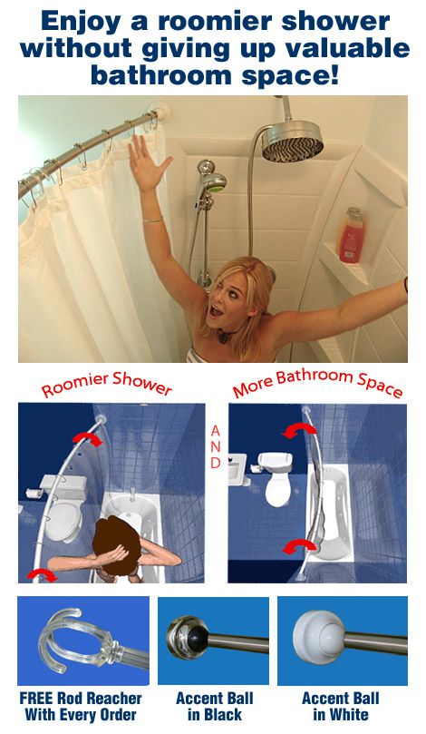 The Original Rotator Shower Rod (CHROME)