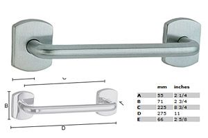 Cabin Grab Bar (STAINLESS STEEL BRUSHED CHROME)