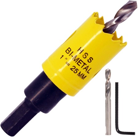 HHS 1" Diameter Bi-Metal Hole Saw
