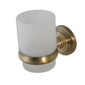 Allied Brass Waverly Place Wall Mounted Tumbler Holder with Glass