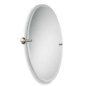 Allied Brass Waverly Place 21" x 29" Oval Tilt Mirror with Beveled Edge