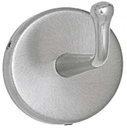 ASI Surface Mounted Satin Finish Heavy Duty Robe Hook with Exposed Screws