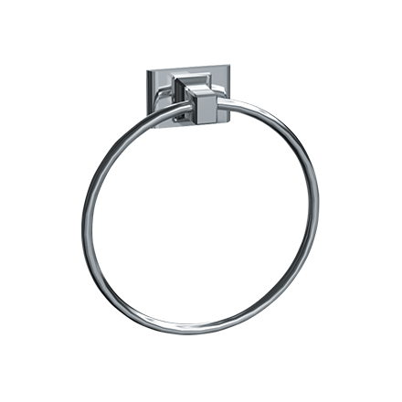 ASI Surface Mounted Chrome Plated Towel Ring
