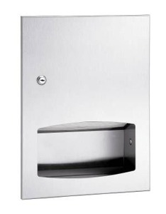 Bradley 2442 Series 400 Multi-Fold / 300 C-Fold Paper Towel Dispenser
