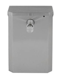 44oz Surface Mounted Satin Stainless Steel Pump Operated Soap Dispenser
