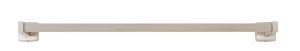 Bradley 9055 Series 3/4" Square Towel Bar with Bright Polished Finish