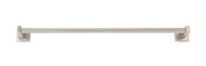 Bradley 9065 Series 3/4" Round Towel Bar with Satin Stainless Steel Finish