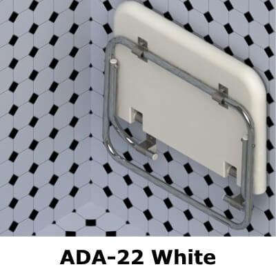 CD Sparling ADA-22-W Folding Rectangular Shower Seat #2