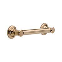 Delta Traditional 1-1/4" x 12" Grab Bar with Champagne Bronze Finish