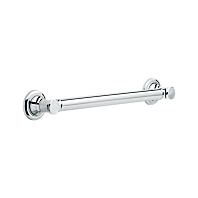 Delta Traditional 1-1/4" x 18" Grab Bar with Chrome Finish