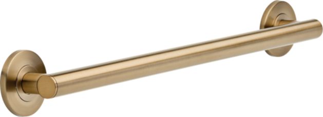 Delta Contemporary 1-1/4" x 24" Grab Bar with Champagne Bronze Finish