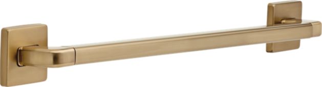 Delta Angular Modern 1-1/4" x 24" Grab Bar with Champagne Bronze Finish