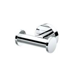 Gatco Glam Suite 3" Chrome Double Robe Hook