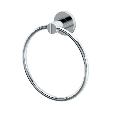 Gatco Channel 6-1/2" Chrome Towel Ring