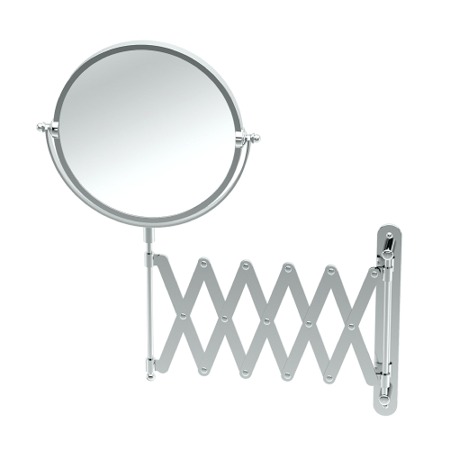 Gatco Premier 7-1/2" Chrome Accordion Wall Mirror
