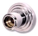 Gatco Solid Brass Chrome Shower Rod Ends