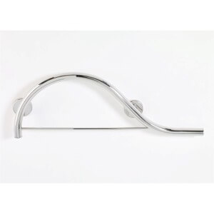 Life Line 1-1/4" Right Hand Grab Bar with Towel Holder