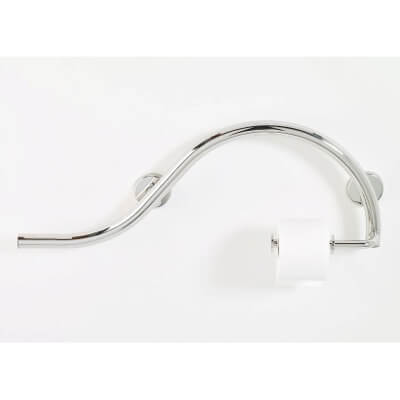 Life Line 1-1/4" Left Hand Grab Bar with Toilet Paper Holder #2