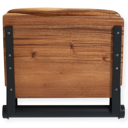 Live Edge Monkey Pod Hardwood Shower Seat #6