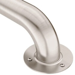 Moen 1-1/4" and 1-1/2" Stainless Steel Grab Bar with Exposed Screws