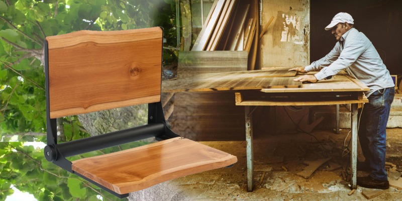 Hand Made Custon Hardwood Shower Seats