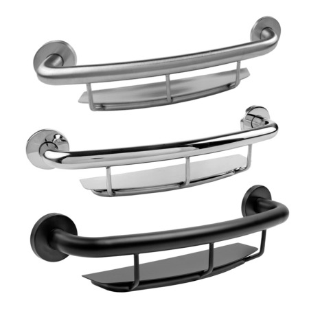 Ponte Giulio 1-1/4" Stainless Steel Grab Bars with Self