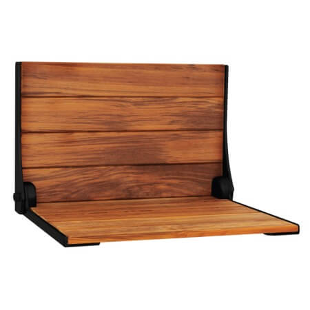 Seachrome Silhouette Teak Wood Shower Seat #3
